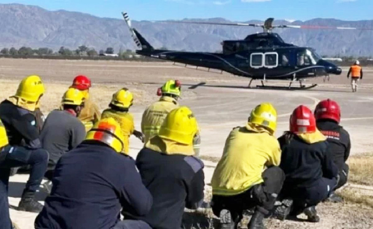 Tragedia aérea en San Juan: murieron siete personas tras la caída de un helicóptero que iba a combatir incendios