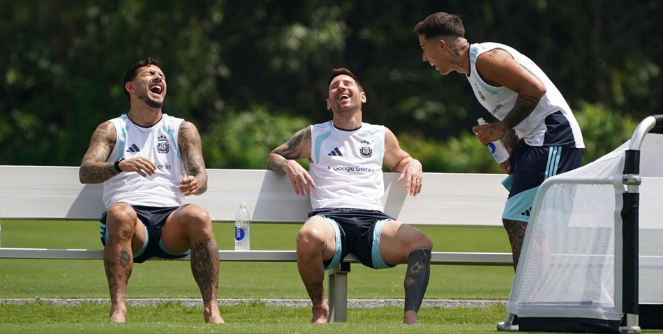 Argentina ya piensa en la final: entrenamiento, buen clima y viaje rumbo a Nueva York