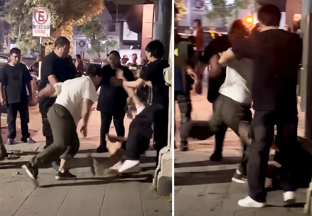 Violenta pelea a la salida de un boliche en Tucumán: un joven fue trasladado en ambulancia
