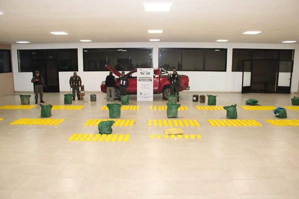 Golpe al narcotráfico en Tucumán: incautan casi 470 kilos de cocaína y detienen a un sospechoso