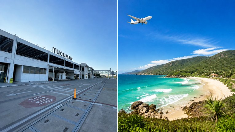 Tucumán volverá a tener vuelos directos a Florianópolis: días, horarios y tarifas