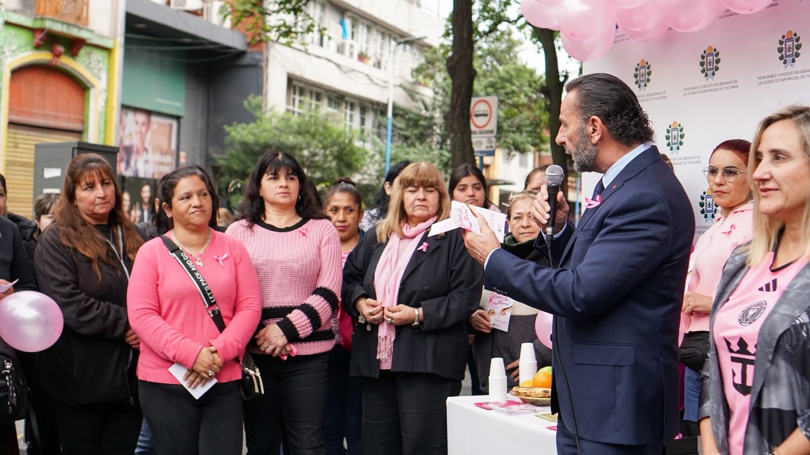 El Concejo Deliberante se suma al Octubre Rosa con la caminata “Juntos por la Vida”