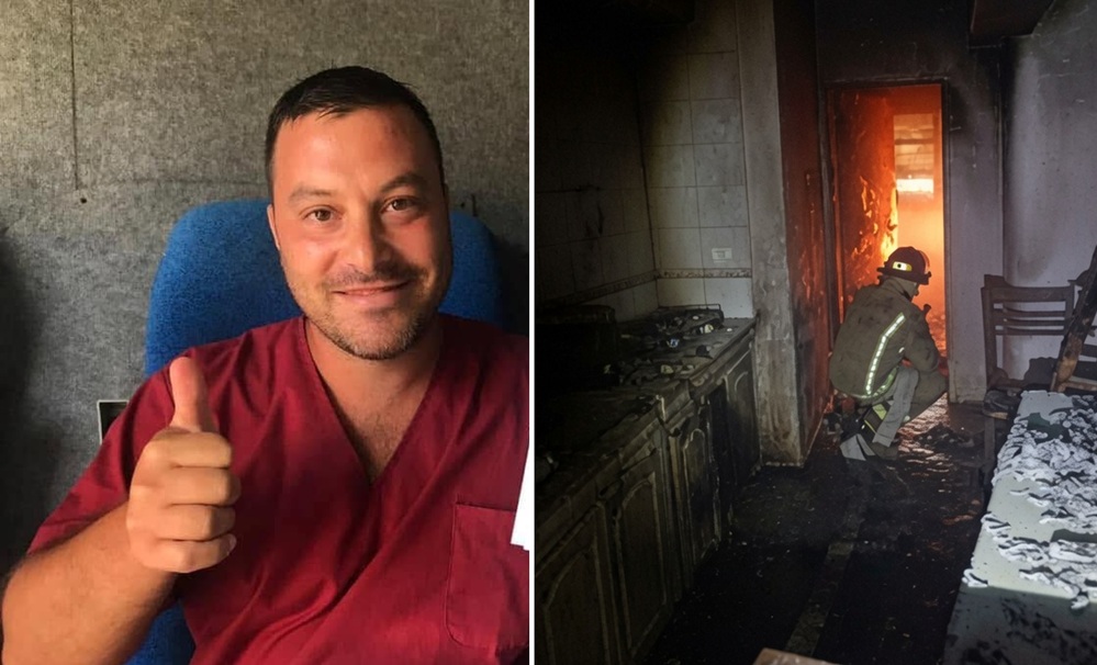 Murió Jonathan Stisman, el médico que permanecía internado tras la explosión en el edificio de Monteagudo