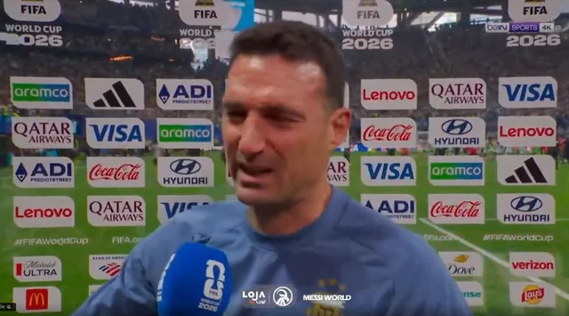 Scaloni rompió en llanto tras la épica remontada de Argentina: “Estoy muy emocionado”