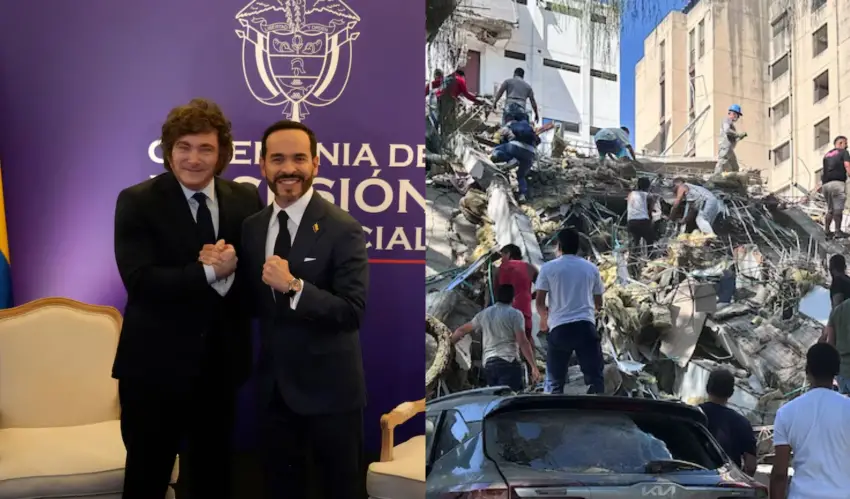 Argentina analiza enviar ayuda humanitaria a Colombia tras el terremoto de 7,4