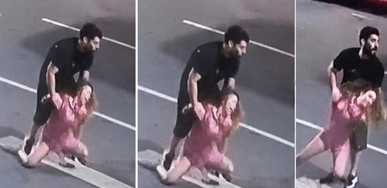 Difunden nuevas imágenes del episodio que involucra a Facundo Moyano y su pareja