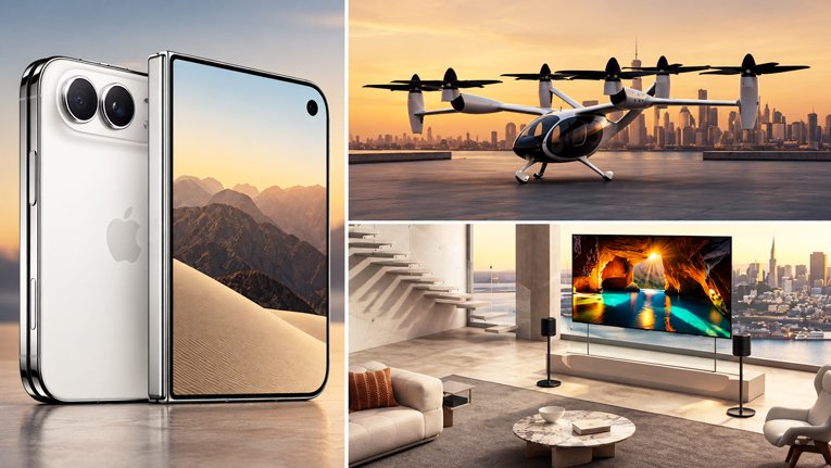Del iPhone plegable al taxi volador: los inventos de 2026 que sorprendieron a la revista TIME