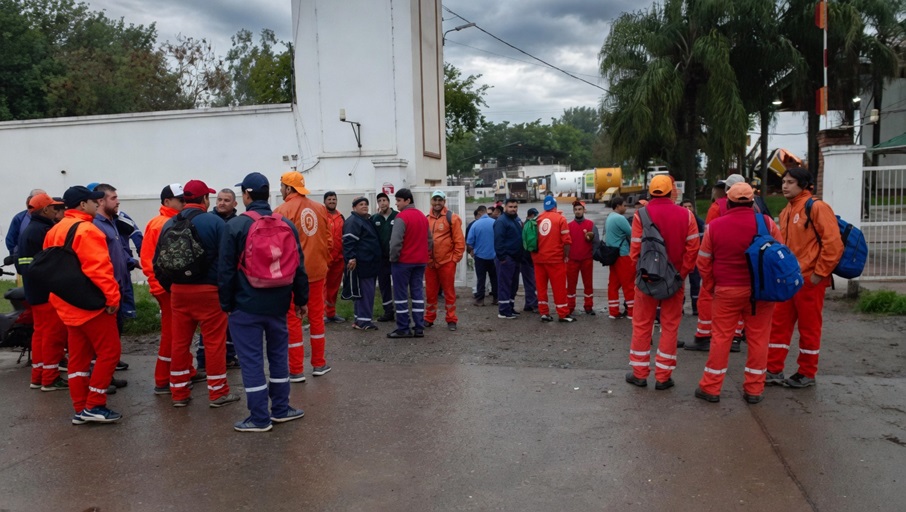 Tragedia en la empresa 9 de Julio: Falleció un trabajador tras un accidente con un camión recolector