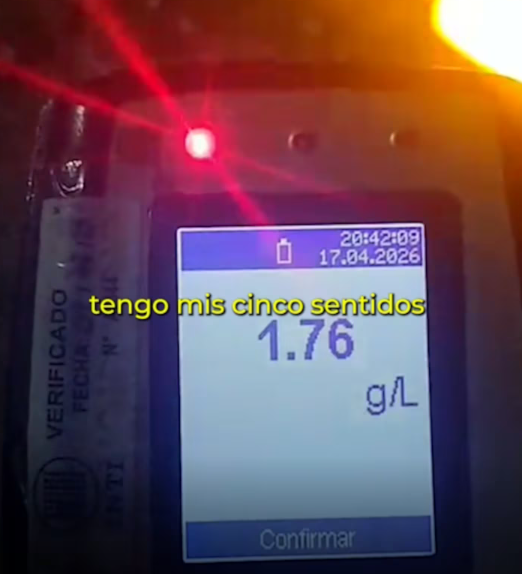 Control, resultado positivo y una defensa que generó polémica