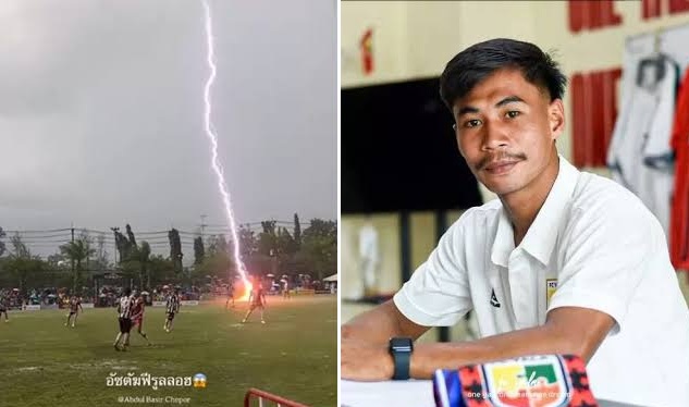 Tragedia en el fútbol: un jugador murió tras el impacto de un rayo durante un partido en Tailandia