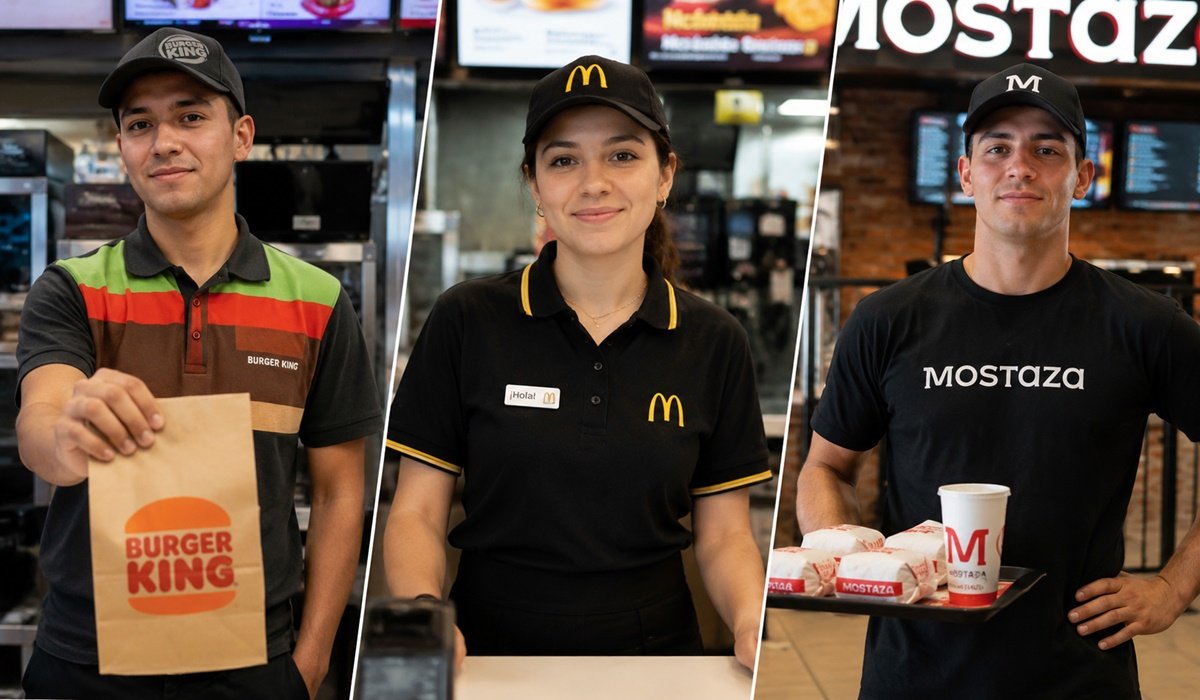 Cuánto cobran los empleados de McDonald’s, Burger King y Mostaza en septiembre