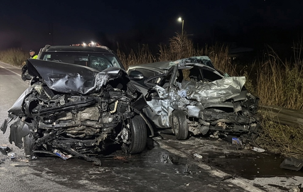 Terrible accidente en la vieja traza de la ruta 38: un muerto, dos heridos y dos vehículos totalmente detrozados