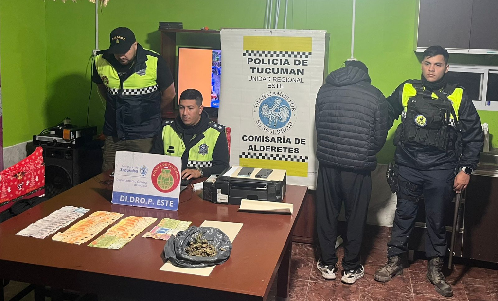 Cayó en Alderetes “Juanito”, peligroso delincuente prófugo desde 2017 implicado en robo y narcomenudeo