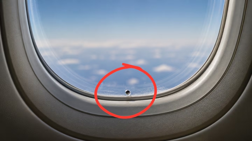 No es un defecto: para qué sirve el agujero diminuto de las ventanas de los aviones