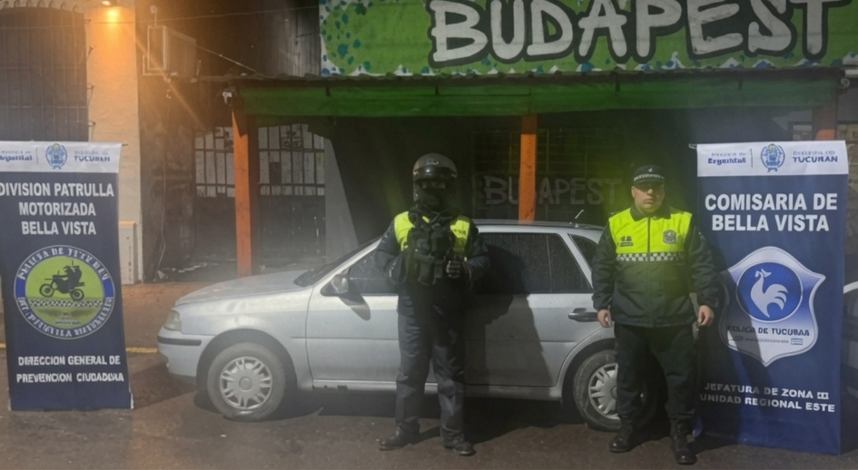 Lo detuvieron por estacionar frente a la casa de su ex pareja en Bella Vista y realizar llamadas amenazantes