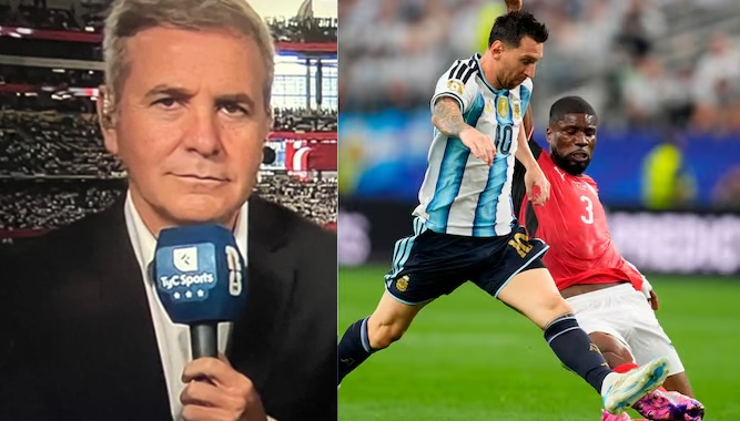 El exabrupto de Ariel Rodríguez en la previa de Argentina-Austria: no se dio cuenta que estaba en vivo y quedó expuesto