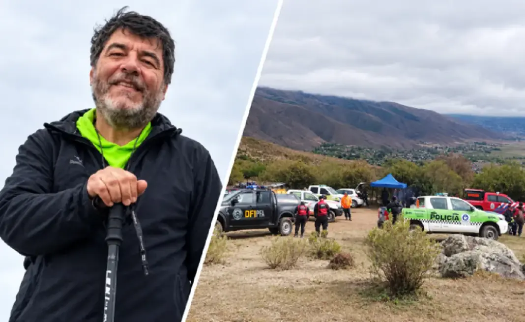 Encontraron un libro de supervivencia de Raúl Moyano en una zona de difícil acceso del cerro Ñuñorco