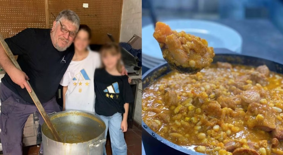La impactante cifra que ganó el papá de Mauro Icardi por vender locro en su casa el 25 de Mayo