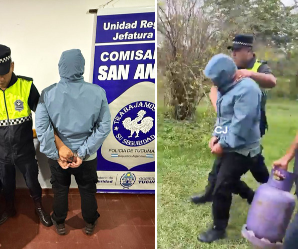 La policía detuvo al hijo del “Malevo” Ferreyra, de 31 años, luego de un violento robo en San Andrés (video)