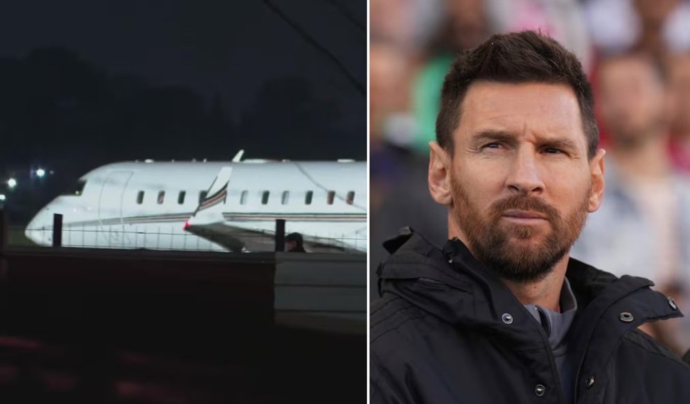 Messi dejó Rosario después de despedir a su padre Jorge y emprendió su regreso a Miami
