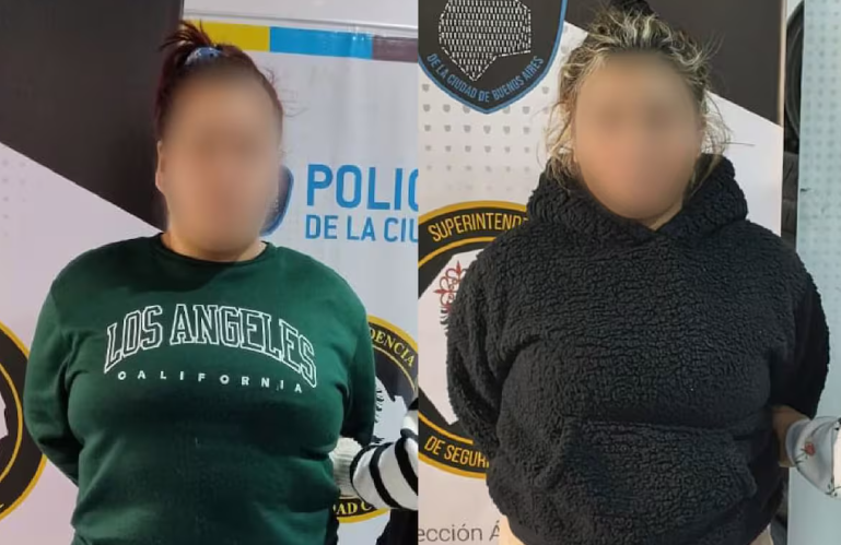 Detuvieron a dos “viudas negras” en Caballito: Las atraparon por los gastos tras drogar y robar a un hombre