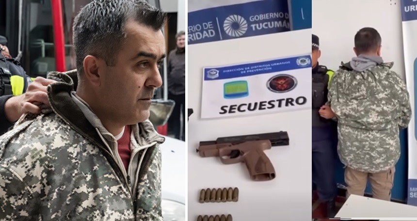 Quién es el hombre que le disparó a un ciclista en Barrio Sur: está detenido y será acusado de intento de homicidio