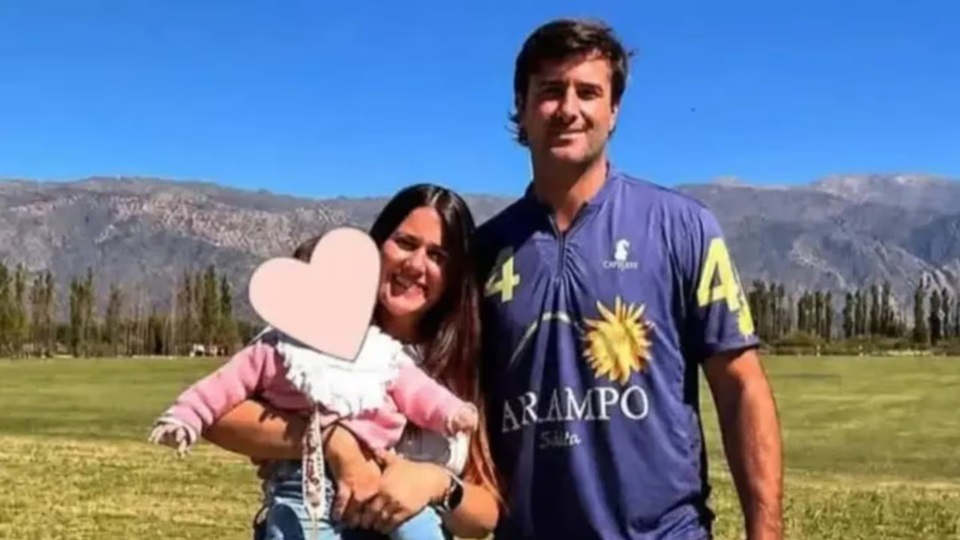 Conmoción en Salta: la desgarradora despedida de la esposa del polista que murió en pleno partido