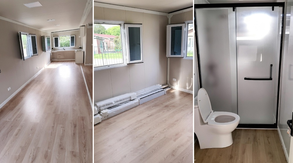 Una argentina compró una casa prefabricada china y mostró cómo quedó y cuánto le costó