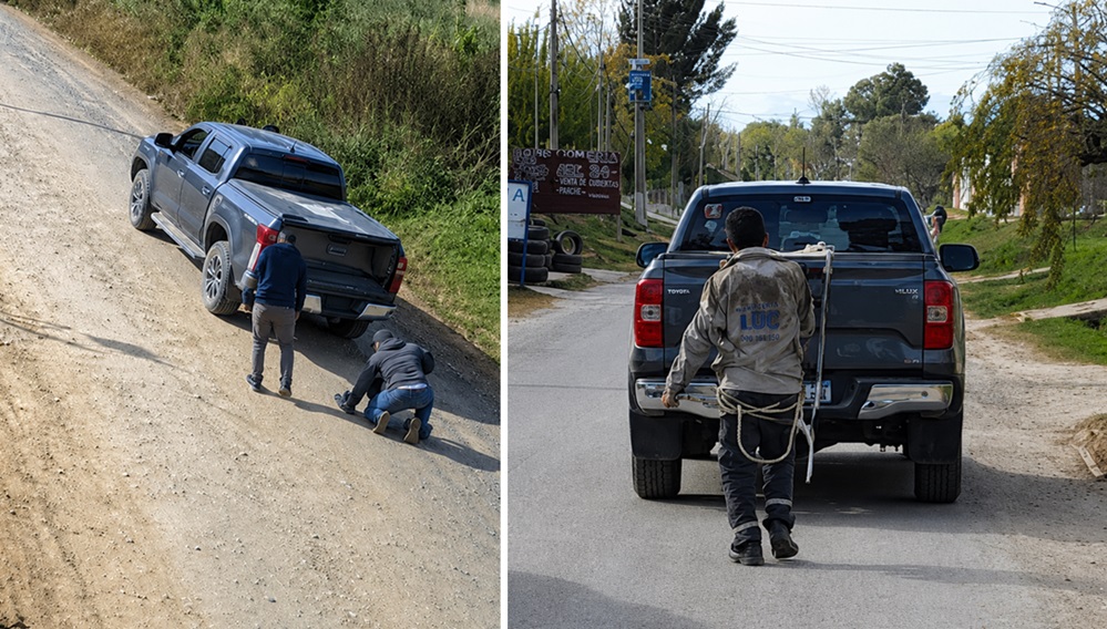 “Esto le hago a los ratas como vos”: ató a su camioneta a un ladrón y lo arrastró por la calle