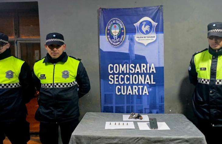 Secuestran revólver en la casa de prestamista que amenazó a una vecina