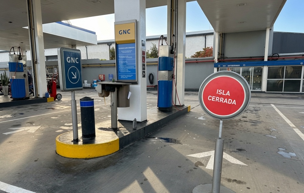 Restringen el suministro de gas en 5 estaciones de servicio de Tucumán