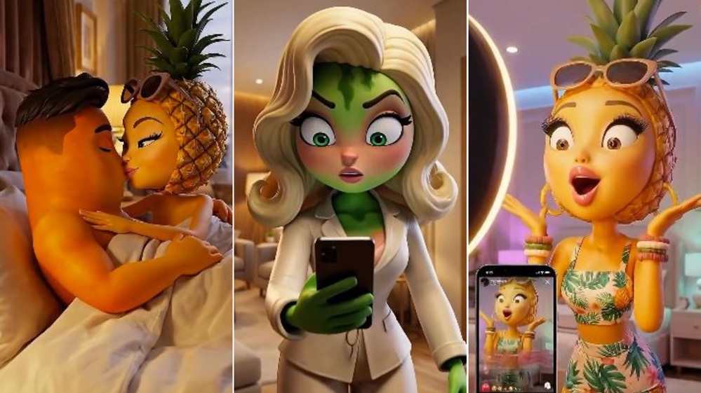 El Wandagate llegó a las frutinovelas y causó furor en redes: la historia de Wanda Melón, Mango Icardi y Tati Ananá